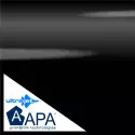 APA satin matte black adhesive film made in Italy car wrapping