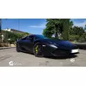 Pellicola adesiva satinato nero opaco APA made in Italy car