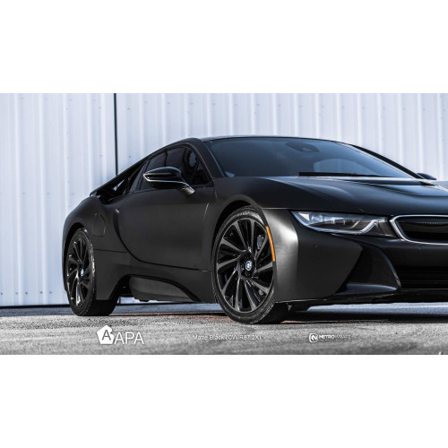 Pellicola adesiva satinato nero opaco APA made in Italy car