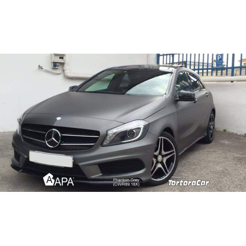 APA matte metallic Phantomgrau Klebefolie made in Italy Car