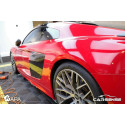 Película adhesiva rojo brillante APA made in Italy car wrapping