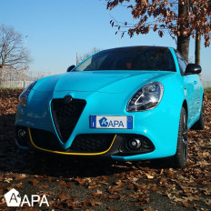 Película adesiva azul Miami brilhante APA made in Italy 2