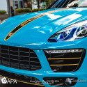 Película adesiva azul Miami brilhante APA made in Italy