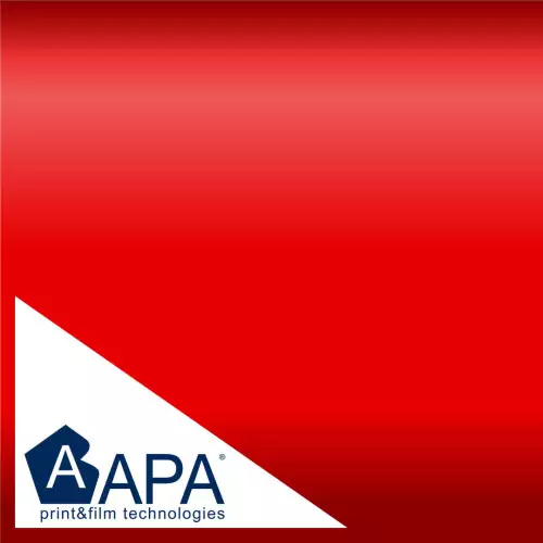 APA matte solid red adhesive film made in Italy car wrapping