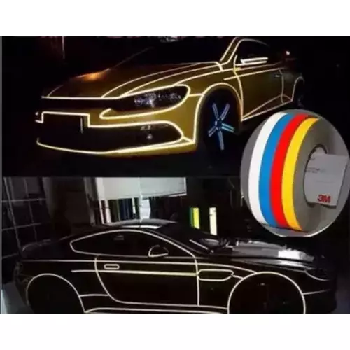 Bandas llantas reflectantes de la marca 3M™ para ruedas de moto