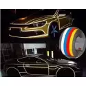 Bandas llantas reflectantes de la marca 3M™ para ruedas de moto