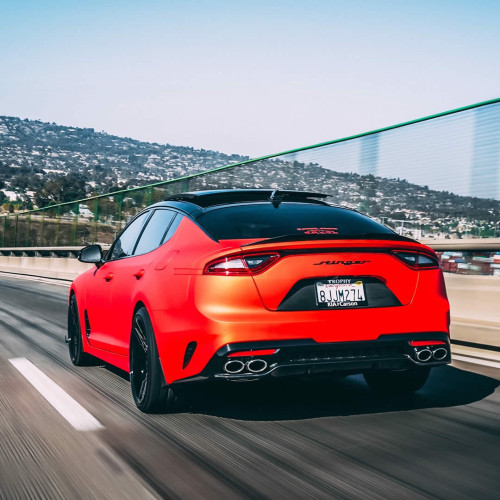 Film adhésif rouge inferno métallisé brillant APA made in Italy