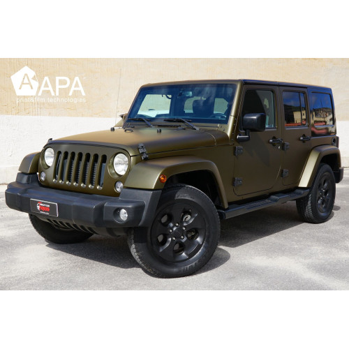 Film adhésif brun prestige métallisé satiné APA made in Italy