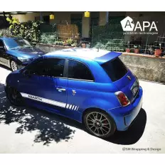 Película adhesiva azul océano metálico brillante APA made in 2