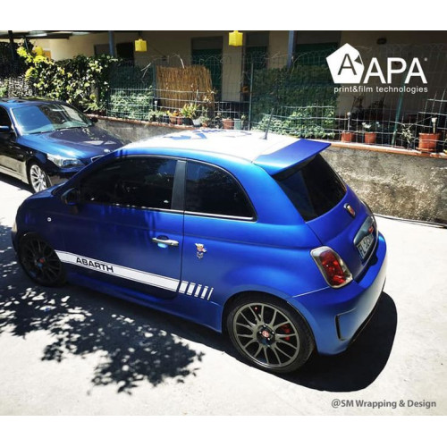 Película adhesiva azul océano metálico brillante APA made in