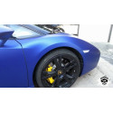 APA glossy metallic ocean blue adhesive film made in Italy car