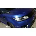 APA glossy metallic ocean blue adhesive film made in Italy car
