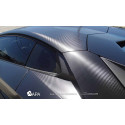 Película adhesiva 3D efecto carbono negro APA made in Italy car