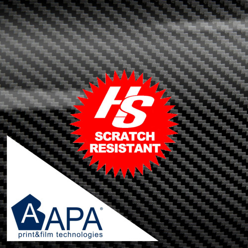 APA 3D Carbon Racing kratzfeste Klebefolie made in Italy Car