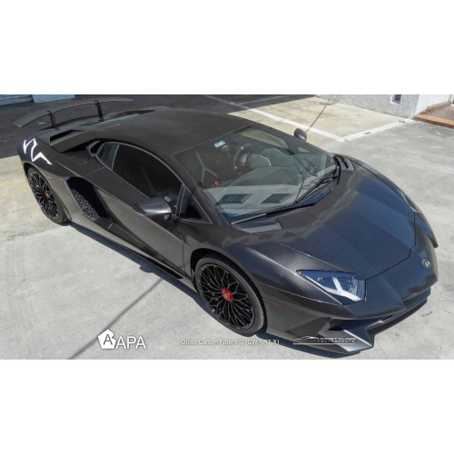 APA 3D Carbon Racing kratzfeste Klebefolie made in Italy Car