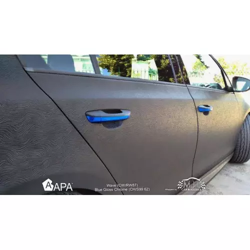 Pellicola adesiva 3D Wave APA made in Italy car wrapping h150