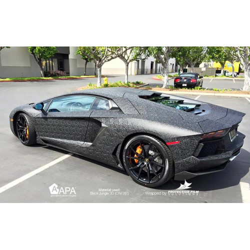 APA 3D Jungle adhesive film made in Italy car wrapping h150