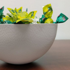 Film adhésif effet cuir blanc 3D APA made in Italy covering 2