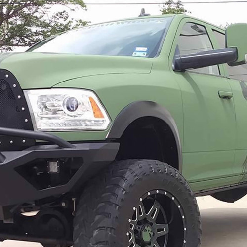 APA ultra matte Samt-Militärgrün Klebefolie made in Italy Car