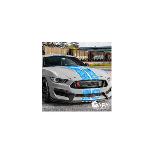 APA ultra matte velvet grey adhesive film made in Italy car