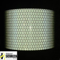 white reflective warning adhesive tape(class 2) - 50mm Best