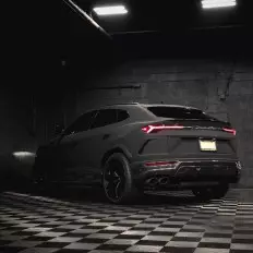 APA ultra matte velvet black adhesive film made in Italy car 2