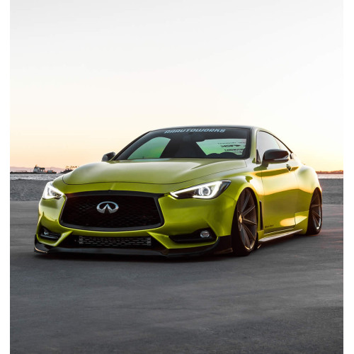 APA glänzende metallisierte candy-lime Klebefolie made in Italy