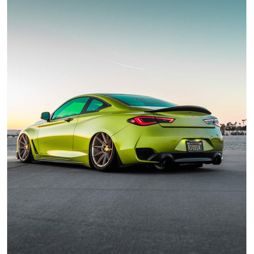 APA glänzende metallisierte candy-lime Klebefolie made in Italy