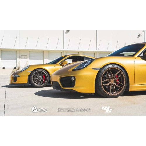 Film adhésif métallisé brillant or candy APA made in Italy