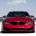 APA matte metallic fire red adhesive film made in Italy car