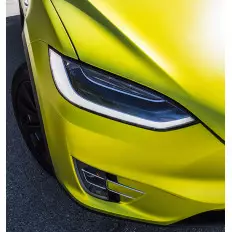 Pellicola adesiva metallizzato opaco lime APA made in Italy car 2
