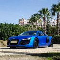 APA matte metallic blue adhesive film made in Italy car
