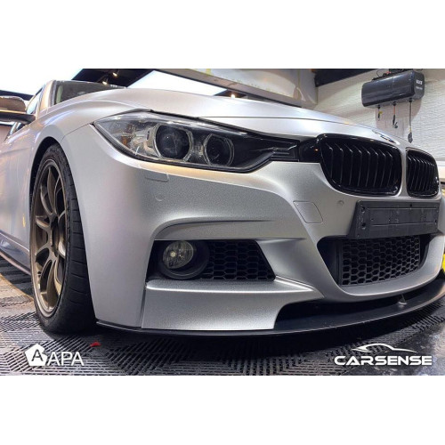 APA matte metallic silver adhesive film made in Italy car